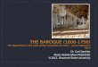 Unit iii baroque period   bach and handel