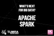 What's next for Big Data? -- Apache Spark