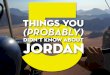 5 Things You (Probably) Didn't Know About Jordan