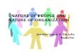 Nature of People and Nature of Organization