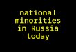 National minorities in Russia