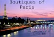 Boutiques of Paris