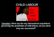 Child labour in brief presentation