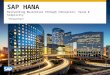 Sap hana l1  -reinventing real-time businesses through innovation, value & simplicity (high quality)
