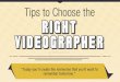 Tips to Choose the Right Videographer – An Infographic