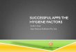 SUCCESSFUL APPS - THE HYGIENE FACTORS: SUDHIR GOEL
