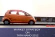 tata nano vs maruti market strategy