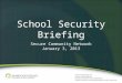 MHA SCN Webinar on School Security
