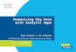 Teradata PARTNERS User Group Conference 2012 -Humanizing Big Data with Analytics Apps by Alteryx