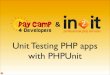 Unit testing PHP apps with PHPUnit