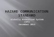 Hazard communication standard presentation