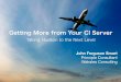 Getting More from Your CI Server: Taking Hudson to the Next Level