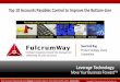 Fulcrum way webinar top 10 advanced control to improve bottomline oct 22 2013