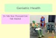 Geriatric health
