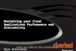 Riverbed - Maximizing Your Cloud Applications Performance and Availability