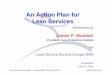 An Action Plan for Lean Services