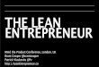 Mind the product conference   lean startup overview