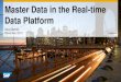 SAP Master Data Goverance 2013 - Master Data in the SAP Real-Time Data platform