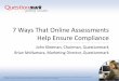 7 Ways that Online Assessments Help Ensure Compliance