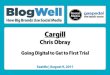 BlogWell Seattle Case Study: Cargill, presented by Chris Obray