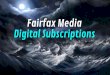 Fairfax Media and Digital Subscriptions: Subscribed 2013 Sydney