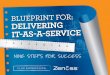 9 Steps for Success - Blueprint for Delivering IT-as-a-Service