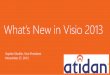 Introducing Visio 2013 from Microsoft and Atidan
