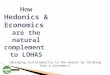 Earthsense: LOHAS and LOHOE Complementary Concepts