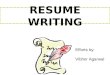 Resume Writting