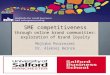 SME competitiveness through online brand communities: exploration of brand loyalty