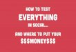 Social Fresh West 2014: How To Test EVERYTHING in Social, and Where to Put Your Money