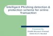 Phishing detection & protection scheme