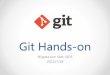 Git hands on