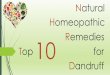 Top 10 Natural Homeopathic Remedies for Dandruff