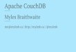 Apache CouchDB Presentation @ Sept. 2104 GTALUG Meeting