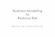 Business Modeling to Reduce Risk (at 10th Lean Startup Meetup Karlsruhe)