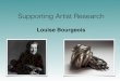 Louise Bourgeois Artist Research