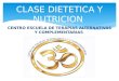 Clase Dietetica y Nutricion Clase i