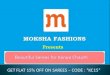 Beautiful Designer Sarees for Karva Chauth - Moksha Fashions