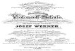 Werner - Practical Method for Violoncello Op.12 Book1 Piano