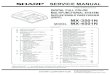 AFD service manual on the MX-3501N  MX-4501N