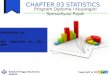 Chapter 03 Statistics
