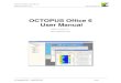 User Manual  OCTOPUS-OFFICE SHIP MOTION ANALYSIS SOFTWARE