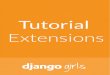 Django Girls Tutorial Extensions