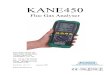 Kane 450 Operating Manual