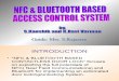 Bluetooth and NFC enabled contactless Access Control System