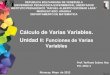 Calculo Varias Variables Campos Escalares