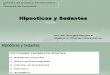 Snc Hipnoticos y Sedantes 2007