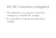DC DC Converters 1