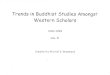 Trends in Buddhist Studies Amongst Western Scholars Vol. 03